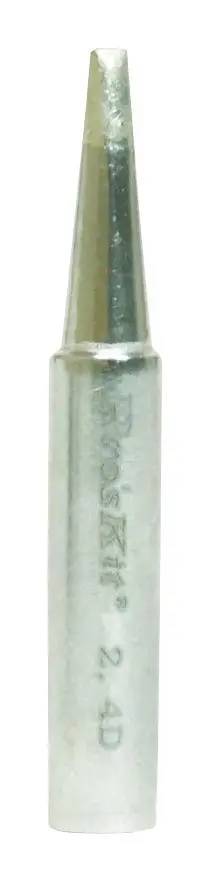 Tenma Soldering Iron Tip, Flat, 2.4mm Width