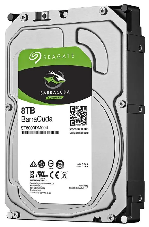 SEAGATE - Cakera Keras Desktop BarraCuda® 3.5” 8TB