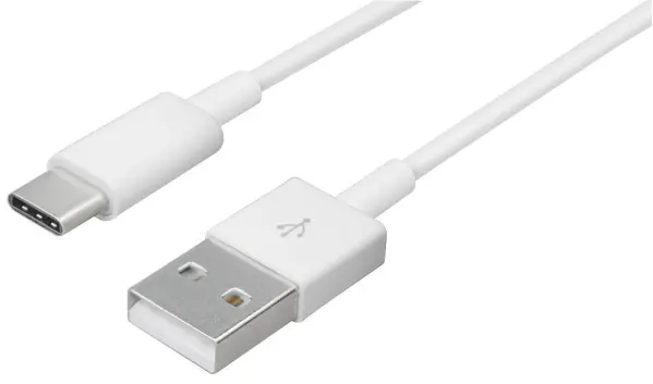 LMS Data Cavo USB-C to USB 2.0 Carica & Sincronizzazione, Bianco, 1m