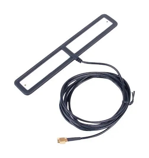 SIRETTA T-Bar Antenna, 4G/3G/2G, Adhesive Mount, SMA Plug, 2.5m Lead