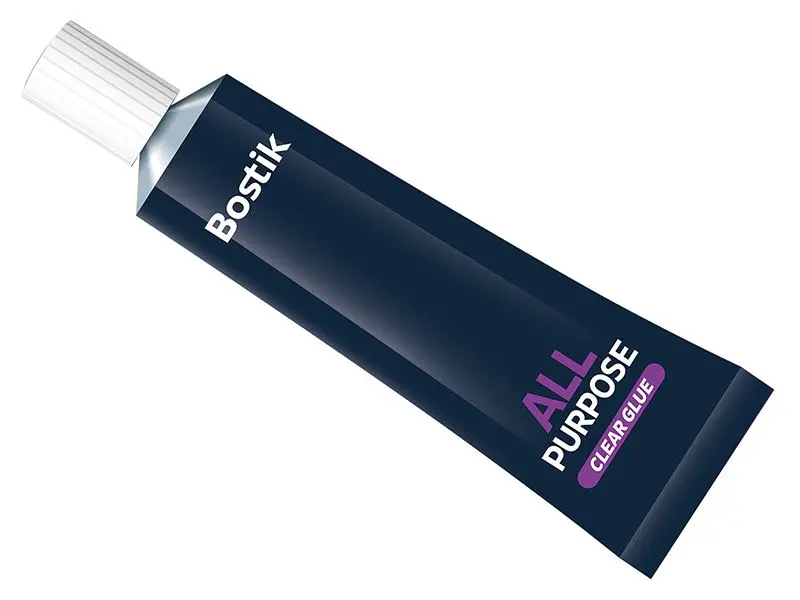 Bostik All Purpose Adhesive 50ml, Quick-Drying, Clear