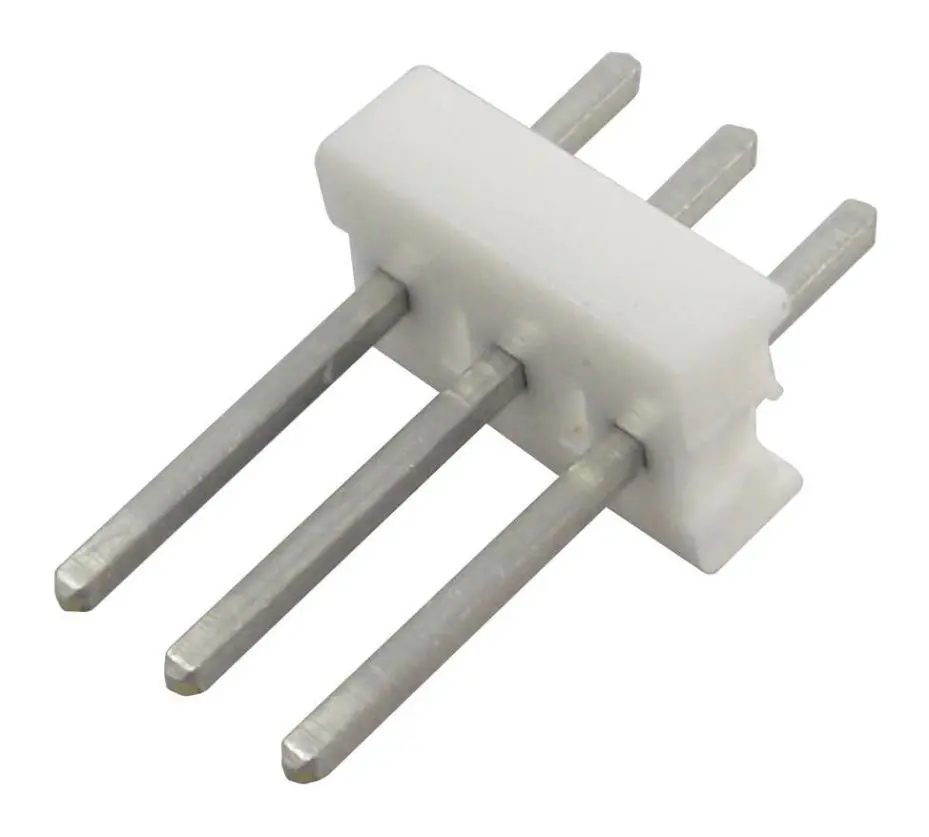 AMP TE Connectivity Cabezal Vertical 0.1″, 3 Vías, IDC