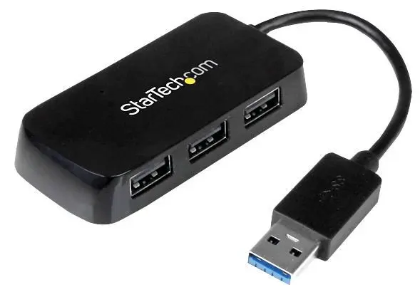 StarTech Mini Hub USB 3.0 4 Ports Alimenté par Bus