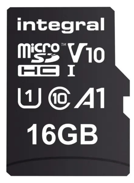 INTEGRAL - MicroSDHC UHS U1 V10 記憶卡 100MB/s, 16GB