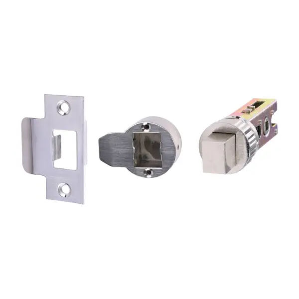 Timco - QuickFit Στρογγυλή Κλειδαριά Νικέλιο - 76mm περίβλημα / 57mm απόσταση