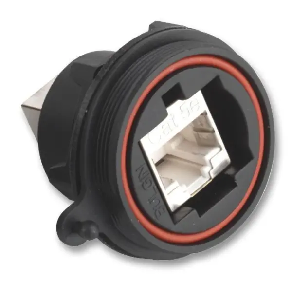 Bulgin PX0833 Connecteur RJ45 à Monter en Panneau, Cat 5e