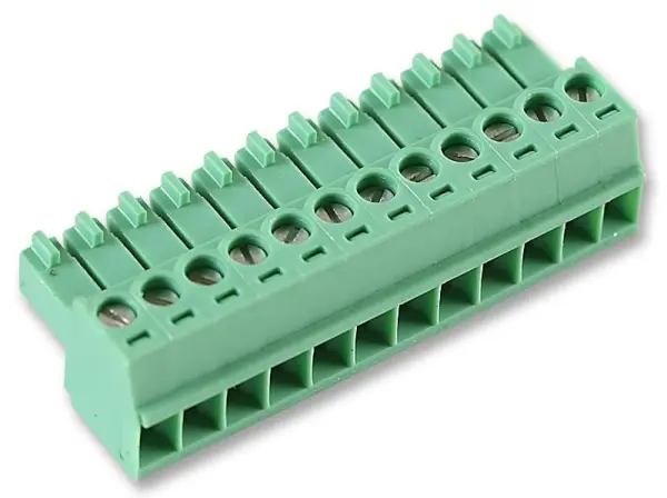 Phoenix Contact MC 1.5/12 12-Way PCB Terminal Block, 3.5mm Pitch