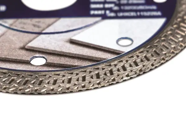 MEXCO UHXCEL Porcelain & Ceramic Tile Diamond Blade 115x22mm