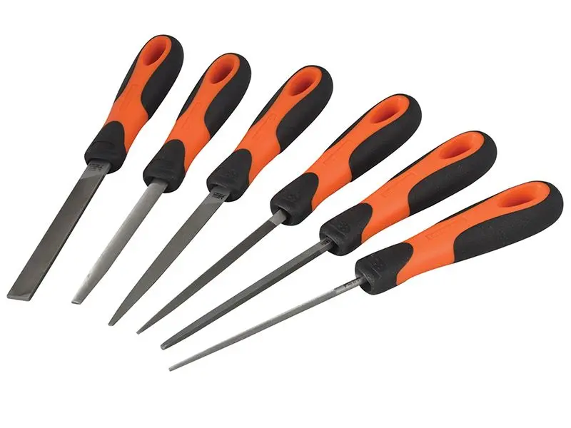 Bahco Set Lime da 6 Pezzi ERGO™, 100mm (4 pollici)