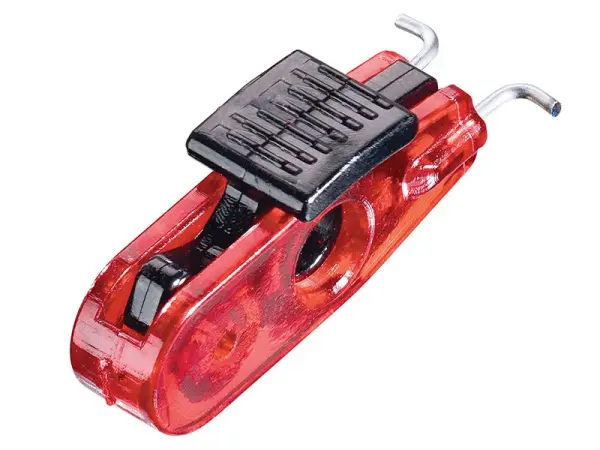 Master Lock S2390 Mini Circuit Breaker Lockout, 11mm, Red
