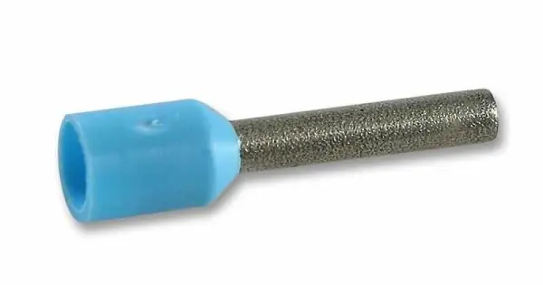 Multicomp Pro Insulated Bootlace Ferrule, 2.5mm², Blue, 100 Pack