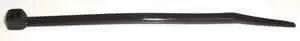 PRO POWER Nylon 6.6 Cable Ties, Black, 120mm x 4.8mm, 100 Pack