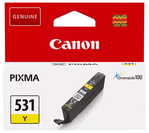 Canon Genuine Ink Cartridge 531 - Yellow
