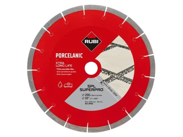 RUBI SPL 250 EXT SUPERPRO Diamond Blade 250mm