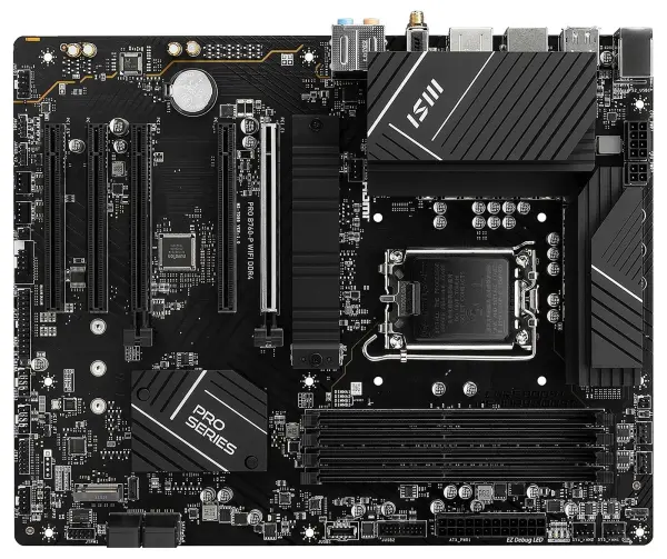 MSI PRO B760-P WiFi DDR4 Socket 1700 ATX Motherboard