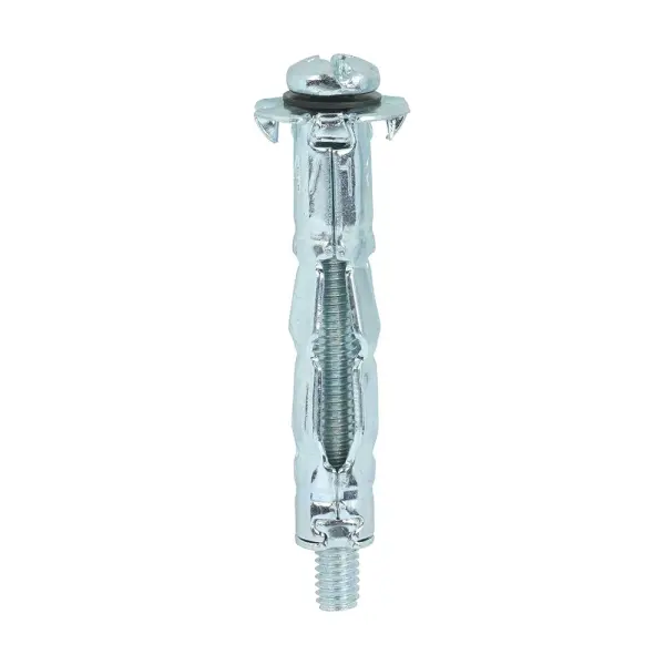 Timco M4 x 38mm Zinc Metal Cavity Anchors (100 Pack)