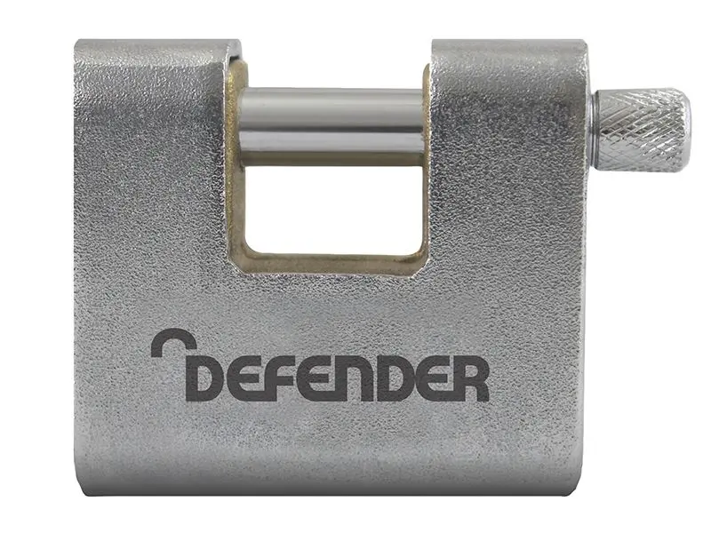 DEFENDER Gepantserd Magazijn Blokhangslot, 60mm, Gelijkende Sleutels