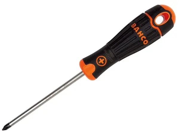Bahco BAHCOFIT PH2 Screwdriver, 125mm Blade