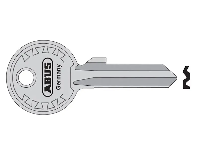 ABUS 24-26-28 Rechtshandig 4/5 Sleutelblanko