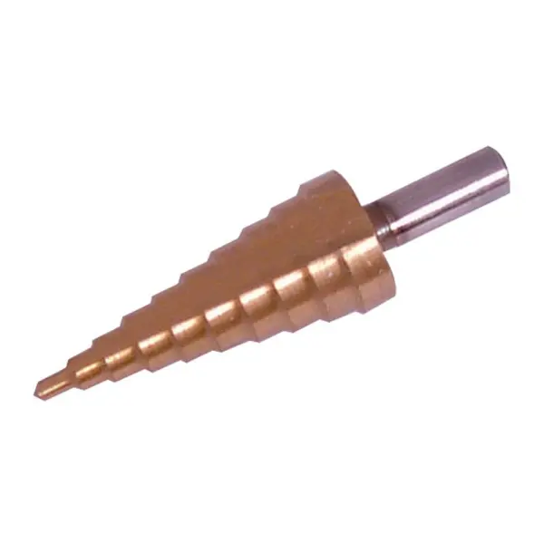 Silverline Titanium-Coated HSS Step Drill, 4-22mm