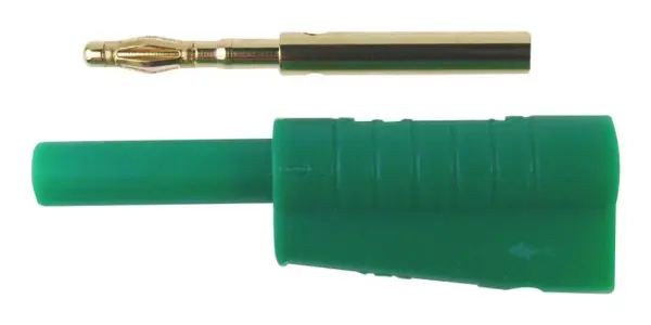 CLIFF Spina Banana Scudata 2mm, 60VDC, 10A, Verde