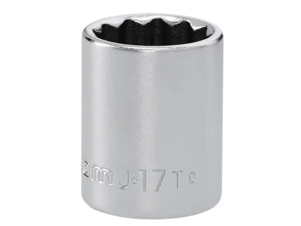 Facom 12 Point Standard Socket, 3/8in Drive - 17mm