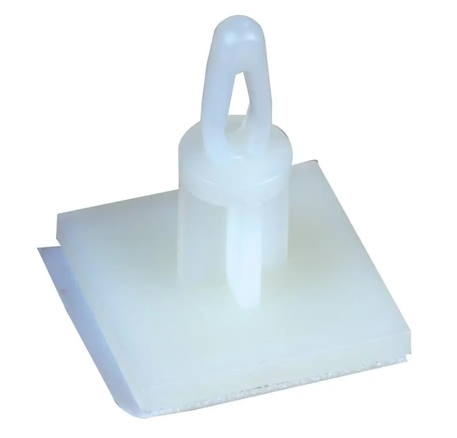 DURATOOL - Υποστήριξη PCB με Αυτοκόλλητη Βάση, Nylon 6.6, 12.7mm (Συσκευασία 50