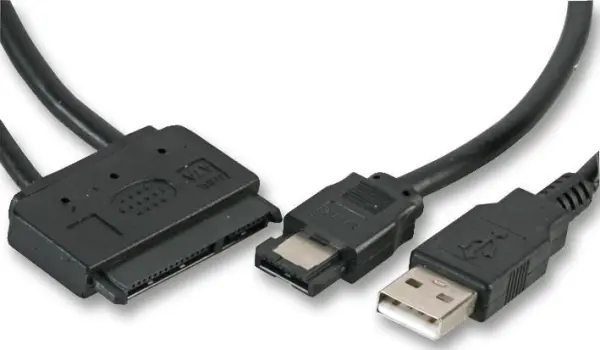 AKASA Flexstor eSATA Lead for 2.5-inch SATA HDD/SSD