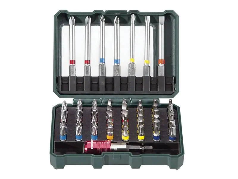 Metabo 56-Piece Chrome Vanadium Bit Set