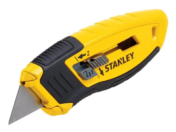 STANLEY Control-Grip Retractable Utility Knife with 10 Blades