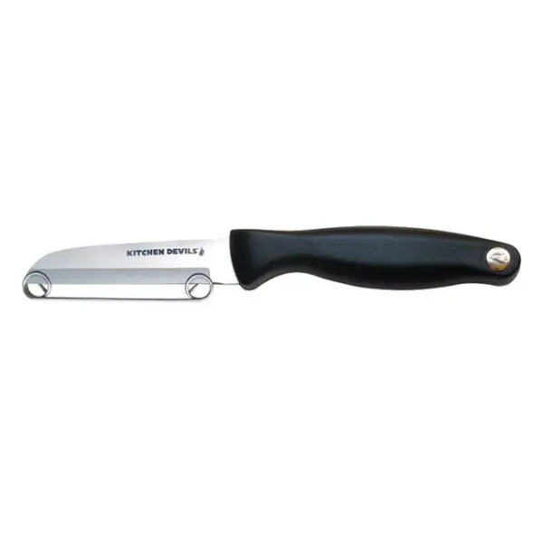Kitchen Devils Lifestyle Peeler & Paring Knife, 55g