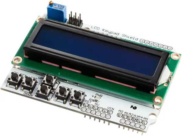 Whadda UK 16x2 LCD & Keypad Shield for Arduino