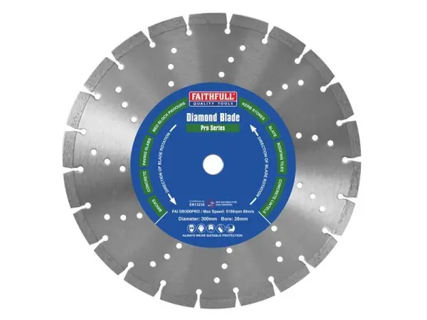 Faithfull Professional Diamond Blade 125mm x 22.2mm