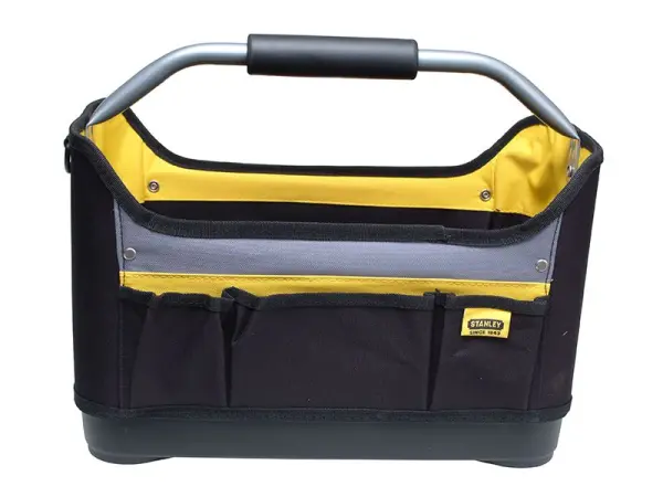 STANLEY Open Tote Tool Bag, 41cm (16in), Durable 600D Fabric
