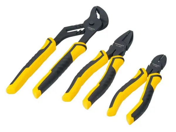 STANLEY Hand Tools - ControlGrip Zangen-Set, 3-teilig