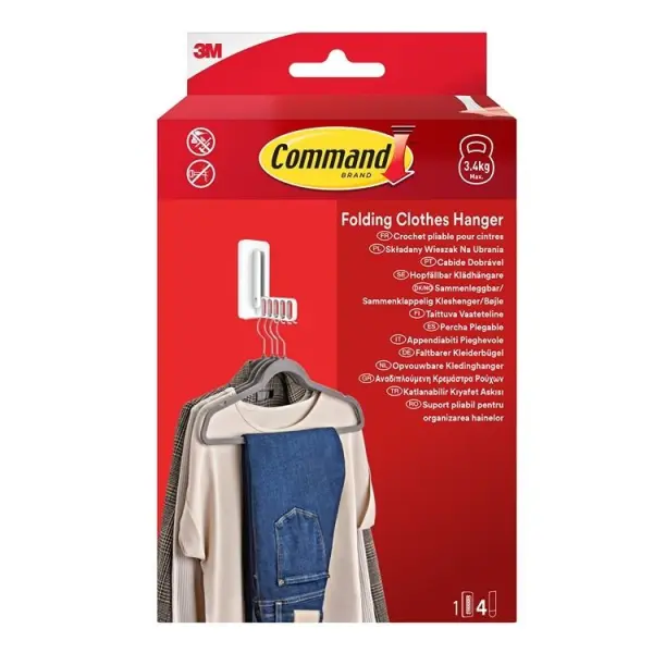 Command Folding Clothes Hanger, 155g