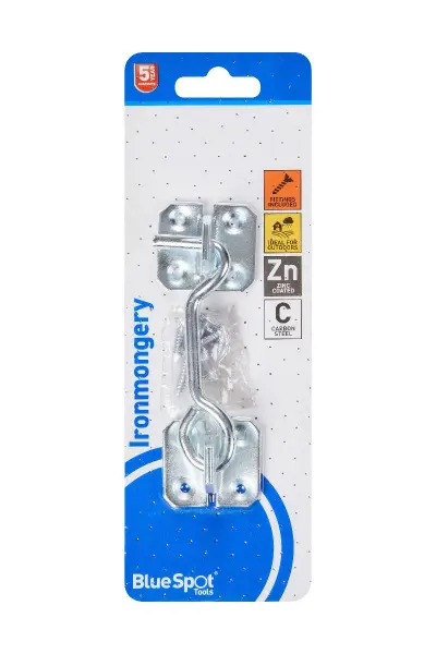 Blue Spot Tools 镀锌门扣挂钩 102毫米 户外门扣