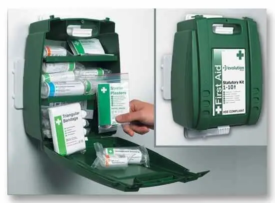 RARAION Economy First Aid Kit for 10 People, HSE Compliant