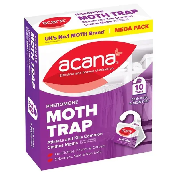 Acana Clothes Moth Trap, 10-Pack