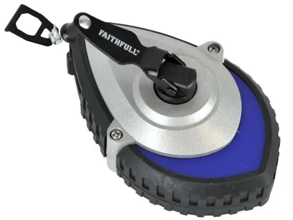 Faithfull Dévidoir à poudre avec boîtier en aluminium, 30m