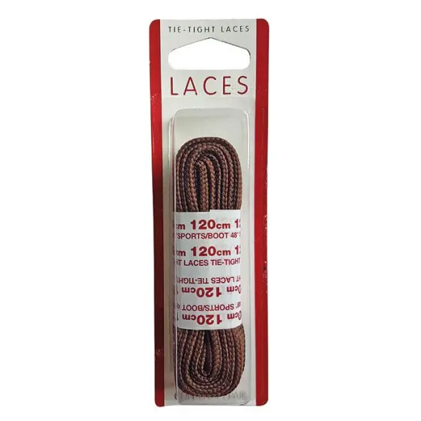 Brown Flat Sports Boot Lace 120cm