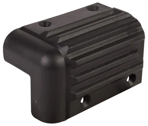 Penn Elcom Plastic Speaker Corner Protectors Black, 2 Pack
