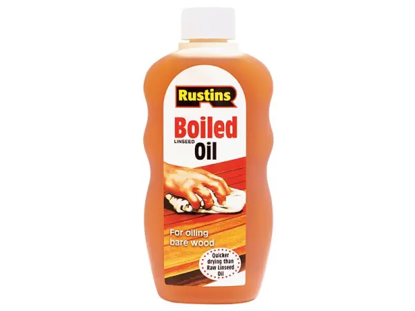 Rustins Boiled Linseed Oil 300ml for Wood & Waterproofing