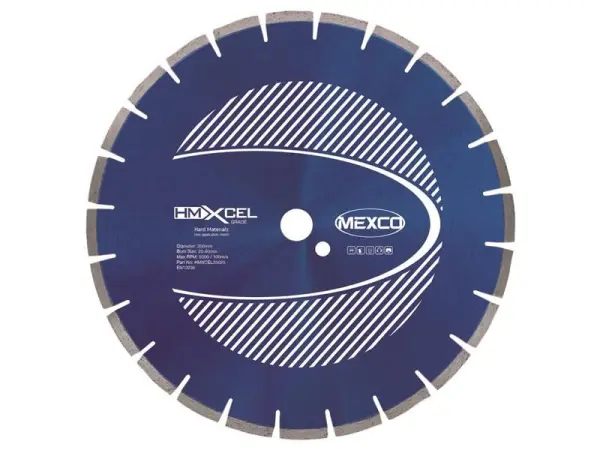 MEXCO XCEL Tarcza Diamentowa do Twardych Materiałów, 350x25,4mm