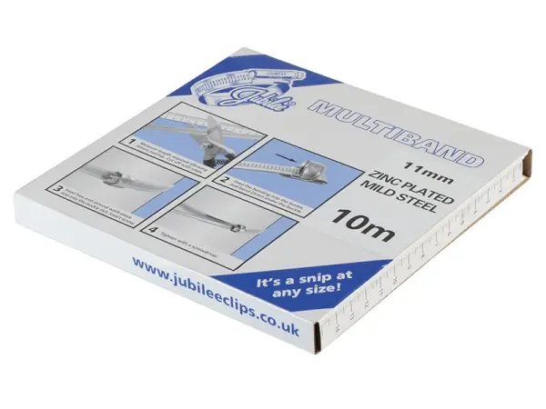 Jubilee® - Jalur Keluli Lembut Multiband 11mm 10m Pek