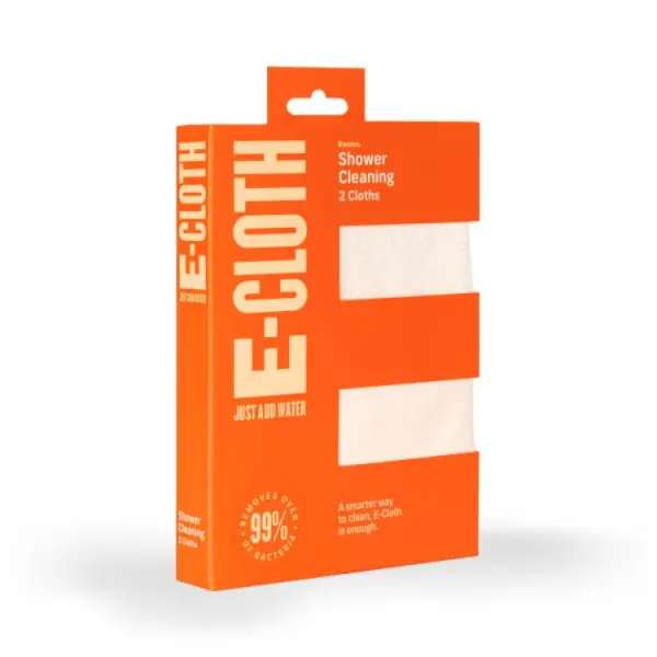 E-Cloth 浴室專用清潔布套裝 - 2塊裝 強力去水漬抹布
