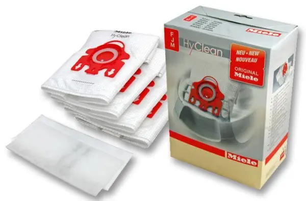 Miele HyClean 3D Efficiency Stofzakken, 4 Pack + 2 Filters