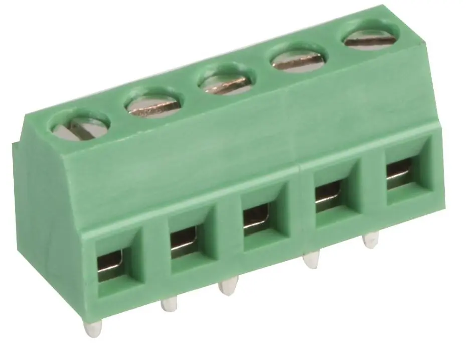 MULTICOMP PRO 5-Way 3.81mm PCB Terminal Block, Screw Connector