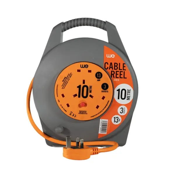 Westminster Extension Reel, 10m 3 Socket 13A, 800g