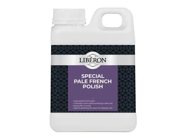 Liberon Special Pale French Polish, 1 Litro, Goma-laca Incolor